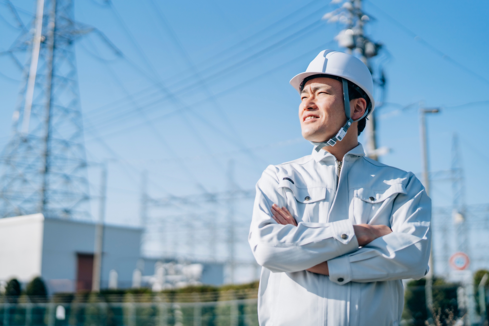 電力会社の男性